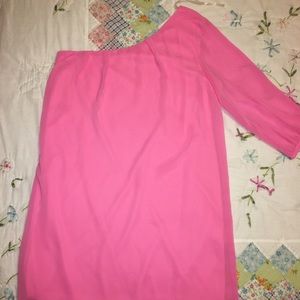 Clearance 🛍 Light pink one shoulder dress.